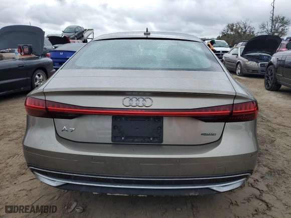 2019 Audi A7 Prestige with VIN WAUS2AF25KN084997, listed as a Copart auction lot 74468624 with 0 mi miles and Non Repairable. Bid and sale history available at carsss.com. Image 6.