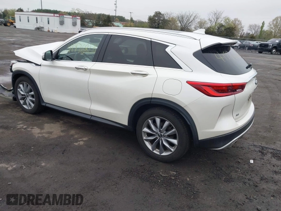2019 Infiniti QX50 Essential with VIN 3PCAJ5M32KF136279, listed as a IAAI auction lot 41976850 with 61,606 mi miles and . Bid and sale history available at DreamBid. Image 3.