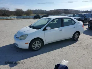 2002 Toyota Prius with VIN JT2BK18UX20069760, listed as a Copart auction lot 83605844 with 102,115 mi miles and Clean Title. Bid and sale history available at carsss.com. Image 1.