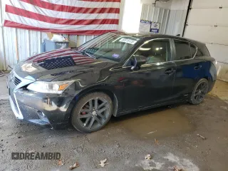 2014 Lexus CT 200h with VIN JTHKD5BH5E2190840, listed as a Copart auction lot 50918125 with 230,408 mi miles and Salvage Title. Bid and sale history available at DreamBid. Image 1.
