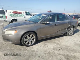 2008 Volvo S80 3.2L with VIN YV1AS982281073430, listed as a Copart auction lot 73391184 with 145,624 mi miles and Salvage Title. Bid and sale history available at carsss.com. Image 1.