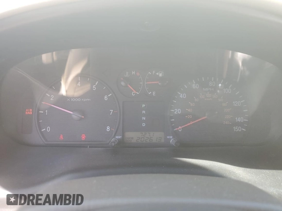 2004 Hyundai Sonata GLS with VIN KMHWF35H64A074656, listed as a Copart auction lot 47473725 with 202,613 mi miles and Salvage Title. Bid and sale history available at carsss.com. Image 9.