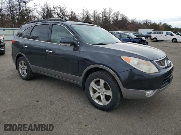 2008 Hyundai Veracruz GLS with VIN KM8NU73C48U065927, listed as a Copart auction lot 47870955 with 125,738 mi miles and Clean title. Bid and sale history available at DreamBid. Image 4.