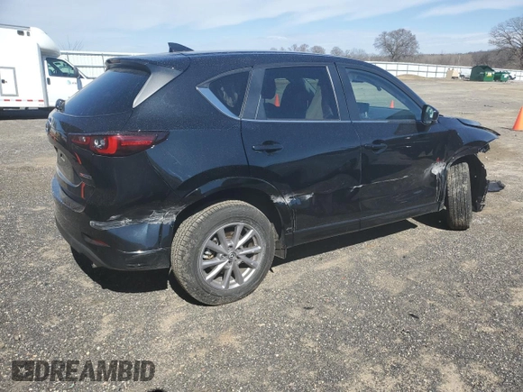 2025 Mazda CX-5 2.5 S Select Package with VIN JM3KFBBL2S0577410, listed as a Copart auction lot 49481025 with 7,629 mi miles and Salvage Title. Bid and sale history available at carsss.com. Image 3.