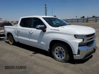 2020 Chevrolet Silverado 1500 LT with VIN 3GCPWCET4LG353861, listed as a Copart auction lot 66680784 with 82,168 mi miles and Salvage Title. Bid and sale history available at DreamBid. Image 4.