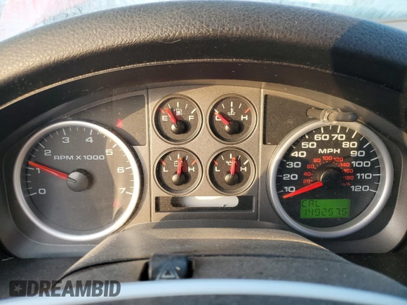 2008 Ford F-150 XLT with VIN 1FTPW045X8KB63631, listed as a Copart auction lot 74422244 with 149,257 mi miles and Salvage Title. Bid and sale history available at carsss.com. Image 9.