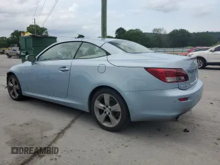 2010 Lexus IS 250 C z VIN JTHFF2C26A2512710, wystawiony jako Copart lot #57880605 z przebiegiem 139 081 mil mil oraz Szkoda całkowita • Salvage title. Historia ofert i sprzedaży dostępna na DreamBid. Obrazek 2.
