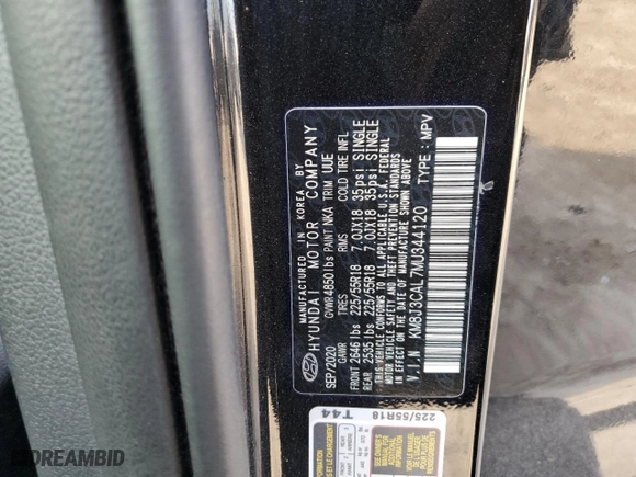 2021 Hyundai Tucson Limited with VIN KM8J3CAL7MU344120, listed as a Copart auction lot 82693124 with 30,686 mi miles and Salvage Title. Bid and sale history available at carsss.com. Image 14.