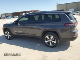 2022 Jeep Grand Cherokee Limited with VIN 1C4RJJBG6N8568380, listed as a Copart auction lot 52599145 with 22,449 mi miles and Clean title. Bid and sale history available at DreamBid. Image 2.