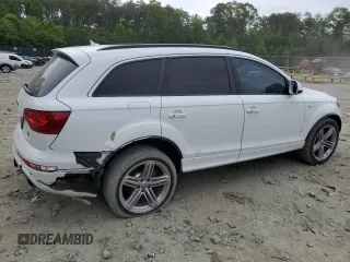 2015 Audi Q7 S line Prestige z VIN WA1DGAFE8FD023785, wystawiony jako Copart lot #56737425 z przebiegiem 134 926 mil mil oraz Szkoda całkowita • Salvage title. Historia ofert i sprzedaży dostępna na DreamBid. Obrazek 3.