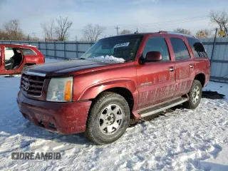 2003 Cadillac Escalade z VIN 1GYEK63N83R134470, wystawiony jako Copart lot #45062915 z przebiegiem Nie podano mil oraz Szkody całkowita. Historia ofert i sprzedaży dostępna na DreamBid. Obrazek 1.