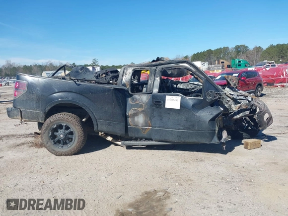 2014 Ford F-150 XL with VIN 1FTFX1CF1EFA39275, listed as a IAAI auction lot 41707491 with Not Provided miles and . Bid and sale history available at DreamBid. Image 12.