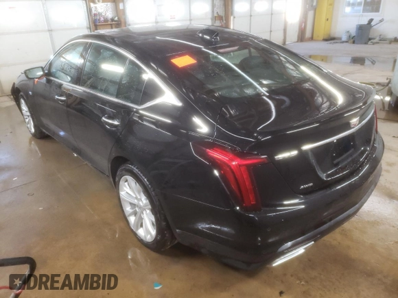 2025 Cadillac CT5 Premium Luxury with VIN 1G6DS5RK9S0109334, listed as a Copart auction lot 81400404 with 2,109 mi miles and Clean title. Bid and sale history available at DreamBid. Image 2.