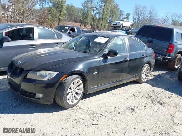 2011 BMW 3 Series 328i with VIN WBAPH7C56BE131170, listed as a IAAI auction lot 41683914 with 146,093 mi miles. Bid and sale history available at carsss.com. Image 2.