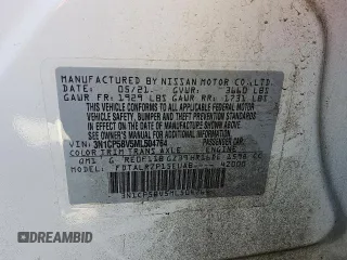 2021 Nissan Kicks S with VIN 3N1CP5BV5ML504764, listed as a Copart auction lot 52319195 with 145,404 mi miles and Clean Title. Bid and sale history available at carsss.com. Image 13.