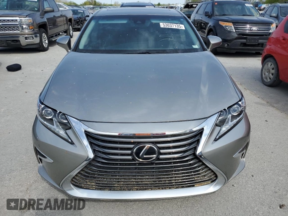 2017 Lexus ES with VIN 58ABK1GG7HU041956, listed as a Copart auction lot 53037135 with 79,482 mi miles and Salvage Title. Bid and sale history available at carsss.com. Image 5.