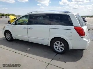 2008 Nissan Quest with VIN 5N1BV28U18N104617, listed as a Copart auction lot 69333144 with 172,432 mi miles and Salvage Title. Bid and sale history available at carsss.com. Image 2.