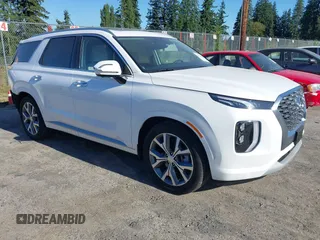 2021 Hyundai Palisade Limited with VIN KM8R5DHE8MU204300, listed as a IAAI auction lot 42624400 with 37,636 mi miles and . Bid and sale history available at DreamBid. Image 1.