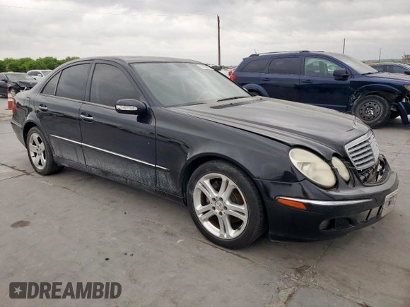 2005 Mercedes-Benz E 5.0L with VIN WDBUF70J85A668355, listed as a Copart auction lot 51750505 with 119,239 mi miles and Salvage Title. Bid and sale history available at carsss.com. Image 4.