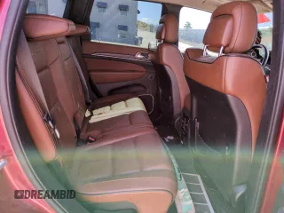 2015 Jeep Grand Cherokee Summit with VIN 1C4RJFJM6FC833687, listed as a Copart auction lot 59620695 with 110,074 mi miles and Salvage title. Bid and sale history available at DreamBid. Image 10.