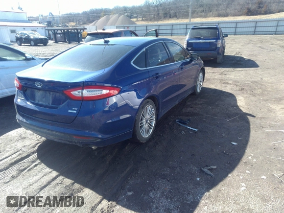 2014 Ford Fusion SE with VIN 3FA6P0HD0ER191378, listed as a IAAI auction lot 41742258 with 185,916 mi miles and . Bid and sale history available at DreamBid. Image 4.