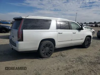 2018 Cadillac Escalade ESV Platinum z VIN 1GYS4KKJ0JR356583, wystawiony jako Copart lot #78004204 z przebiegiem 22 820 mil mil oraz Szkody całkowita. Historia ofert i sprzedaży dostępna na DreamBid. Obrazek 3.