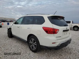 2018 Nissan Pathfinder S with VIN 5N1DR2MN2JC607960, listed as a Copart auction lot 89008165 with 113,557 mi miles and Salvage Title. Bid and sale history available at carsss.com. Image 2.