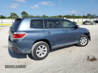 2013 Toyota Highlander with VIN 5TDZA3EH5DS039934, listed as a Copart auction lot 54132775 with 62,541 mi miles and Non Repairable. Bid and sale history available at DreamBid. Image 3.