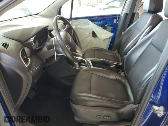 2017 Chevrolet Trax LT with VIN 3GNCJPSB6HL194430, listed as a Copart auction lot 53297495 with 84,715 mi miles and Salvage Title. Bid and sale history available at carsss.com. Image 7.