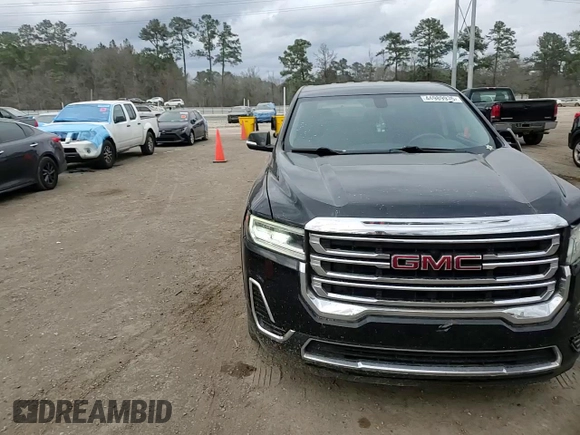 2021 GMC Acadia SLE with VIN 1GKKNKLA9MZ215439, listed as a Copart auction lot 44989935 with 54,035 mi miles and Salvage Title. Bid and sale history available at DreamBid. Image 11.