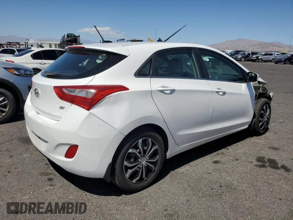 2016 Hyundai Elantra GT with VIN KMHD35LH9GU310234, listed as a Copart auction lot 53329095 with 75,885 mi miles and Salvage Title. Bid and sale history available at carsss.com. Image 3.
