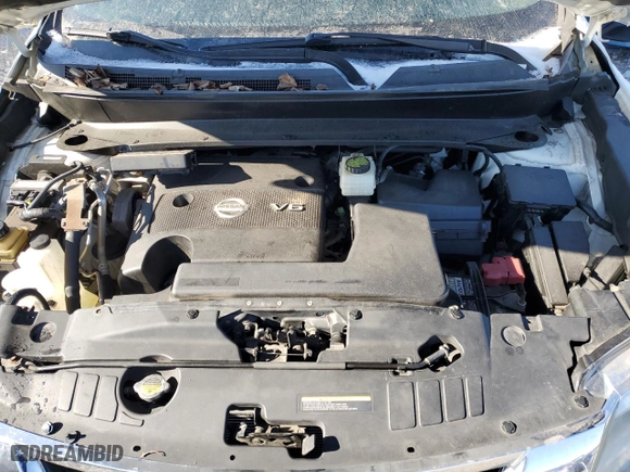 2014 Nissan Pathfinder SV with VIN 5N1AR2MM4EC714007, listed as a Copart auction lot 45020275 with 159,105 mi miles and Salvage Title. Bid and sale history available at carsss.com. Image 12.