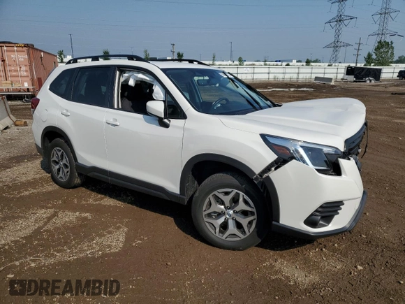 2024 Subaru Forester Premium with VIN JF2SKADC9RH411216, listed as a Copart auction lot 59662725 with 12,226 mi miles and Salvage title. Bid and sale history available at DreamBid. Image 4.