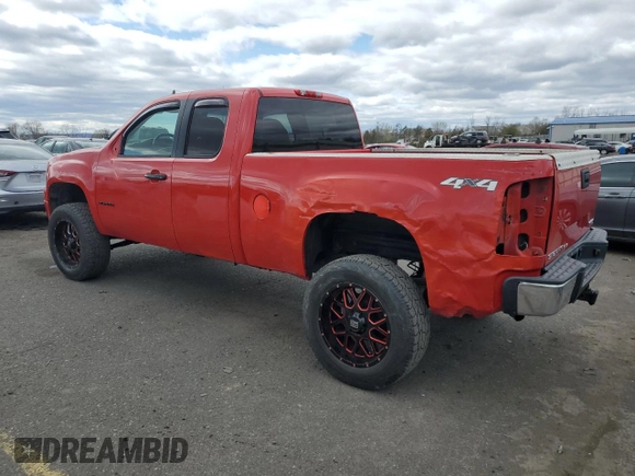 2009 GMC Sierra 1500 SLE with VIN 1GTEK29J39Z282134, listed as a Copart auction lot 53659515 with 162,686 mi miles and Salvage Title. Bid and sale history available at carsss.com. Image 2.