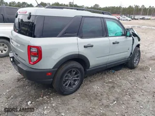 2024 Ford Bronco Sport Big Bend with VIN 3FMCR9B60RRF27862, listed as a IAAI auction lot 41377289 with 3,038 mi miles. Bid and sale history available at carsss.com. Image 4.