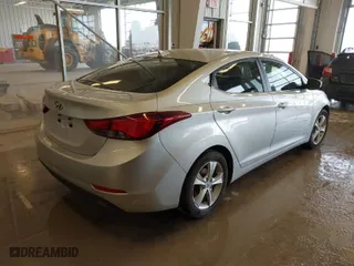 2016 Hyundai Elantra SE with VIN 5NPDH4AE2GH746460, listed as a IAAI auction lot 41571025 with 124,984 mi miles. Bid and sale history available at carsss.com. Image 4.