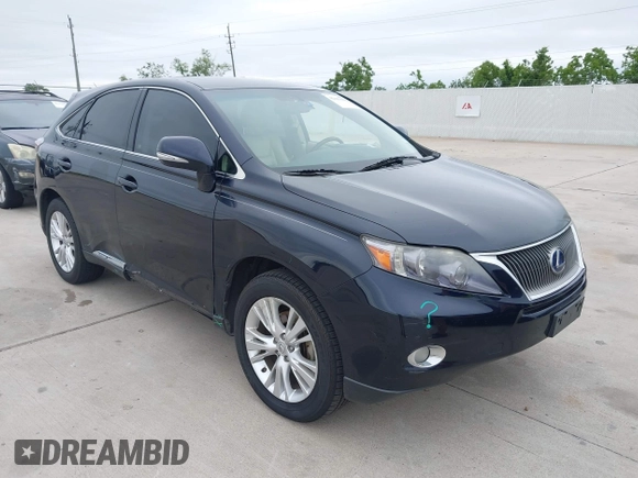 2010 Lexus RX 450h с VIN JTJZB1BA3A2001465, выставлен на аукционе IAAI как лот 42183884 с пробегом 156 450 миль миль и . История ставок и продаж доступна на DreamBid. Изображение 1.