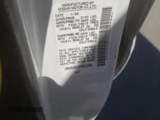 1996 Nissan Pathfinder XE z VIN JN8AR05Y6TW021708, wystawiony jako Copart lot #72991034 z przebiegiem 186 576 mil mil oraz Szkoda całkowita • Salvage title. Historia ofert i sprzedaży dostępna na DreamBid. Obrazek 14.