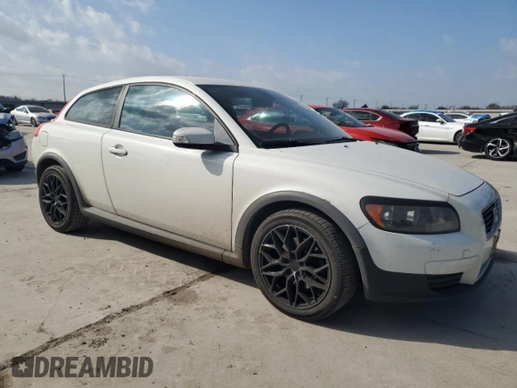 2008 Volvo C30 Version 1.0 with VIN YV1MK672182081042, listed as a Copart auction lot 49179575 with 181,636 mi miles and Clean Title. Bid and sale history available at DreamBid. Image 4.