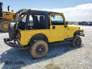2004 Jeep Wrangler Sport with VIN 1J4FA49S84P753317, listed as a Copart auction lot 55872965 with 185,763 mi miles and Salvage title. Bid and sale history available at DreamBid. Image 3.