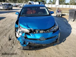 2022 Toyota Prius L Eco with VIN JTDKAMFU8N3157269, listed as a Copart auction lot 83969024 with 40,386 mi miles and Non Repairable. Bid and sale history available at carsss.com. Image 5.