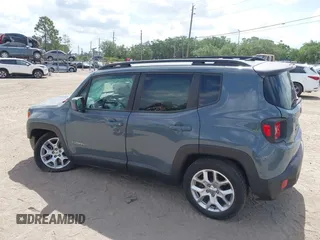 2018 Jeep Renegade Latitude with VIN ZACCJABB7JPJ69925, listed as a IAAI auction lot 41954537 with 61,680 mi miles. Bid and sale history available at carsss.com. Image 14.