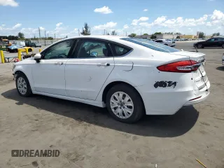 2019 Ford Fusion S with VIN 3FA6P0G76KR229610, listed as a Copart auction lot 51007905 with Not Provided miles and Clean Title. Bid and sale history available at DreamBid. Image 2.