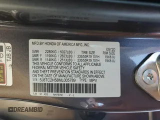 2021 Acura RDX Technology z VIN 5J8TC2H58ML005789, wystawiony jako Copart lot #57719415 z przebiegiem 50 475 mil mil oraz Szkoda całkowita • Salvage title. Historia ofert i sprzedaży dostępna na DreamBid. Obrazek 14.