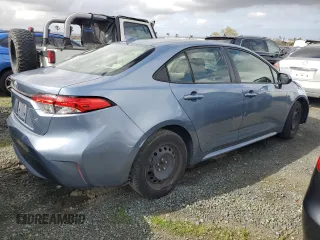 2021 Toyota Corolla LE with VIN JTDEPMAE0MJ164464, listed as a Copart auction lot 51067825 with 37,299 mi miles and Salvage Title. Bid and sale history available at DreamBid. Image 3.
