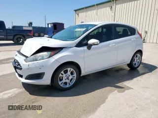 2016 Ford Fiesta SE with VIN 3FADP4EJ9GM194935, listed as a Copart auction lot 52174395 with 103,651 mi miles and Salvage Title. Bid and sale history available at carsss.com. Image 1.