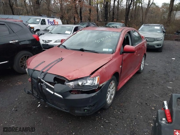 2011 Mitsubishi Lancer ES with VIN JA32U2FU8BU004794, listed as a IAAI auction lot 41921426 with 70,702 mi miles. Bid and sale history available at carsss.com. Image 2.