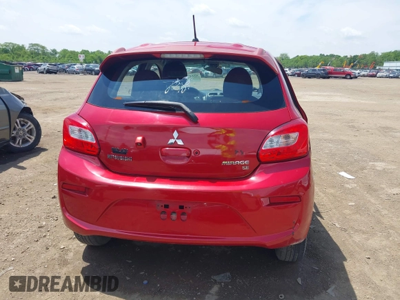 2018 Mitsubishi Mirage SE with VIN ML32A4HJ0JH004436, listed as a IAAI auction lot 42297251 with 105,442 mi miles and . Bid and sale history available at DreamBid. Image 16.