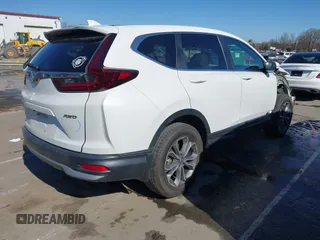 2021 Honda CR-V EX-L with VIN 2HKRW2H8XMH612534, listed as a IAAI auction lot 41770020 with 63,382 mi miles and . Bid and sale history available at carsss.com. Image 4.