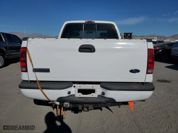 2005 Ford Super Duty F-250 XL with VIN 1FTSX21P75EC61048, listed as a Copart auction lot 86765254 with 191,048 mi miles and Salvage Title. Bid and sale history available at carsss.com. Image 6.